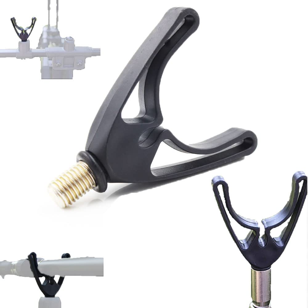 zalati Rod Rests Head 4pcs Fishing Rod Rack Holder Head with M3/8 Screw for Carp Fishing Tackle Gripper