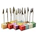NUOLUX Note Clip Stand Photo Holder Stand Memo Clip 16pcs (Random Color)