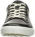 ECCO Women's Soft Fashion Sneaker, Black, 39 EU/8-8.5 M US