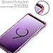 BAISRKE for S9 Plus Case, Shock Absorption Flexible TPU Soft Edge Bumper Anti-Scratch Rigid Slim Protective Cases Hard Plastic Back Cover for S9+ Plus - Pink Purple Gradient