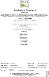 Snape's Organic Shatavari Powder Asparagus Racemosus 250g - Brand Snape's view 6
