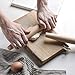 Heycell Wooden Rolling Pin for Baking, Oak Wood (11.8
