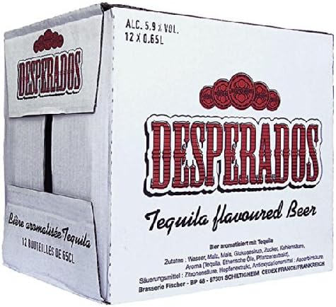 DesperadosBeer Tequila 12 x 0,65l bottles - 5,9%