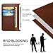 SHANSHUI Wallet Case Compatible with iPhone se (2020) iPhone 7 iPhone 8, RFID Blocking Magnetic Closure Detachable 2 in 1 PU Leather Flip Case RFID Blocking Card Holders Cash Pocket(Brown 4.7'')