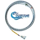 CACTUS ROPES Tsunami 9ft Break-Away Rope - Blue/White Nylon Wakeboarding Rope