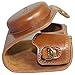 CLANMOU G7X G7 X Mark ii Camera Case Compatible PowerShot Digital Camera with Camera Strap Brown