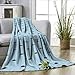 ScottDecor Shark Blanket as Bedspread Ocean Life Pattern in Blue Shades Wildlife Under The Sea Saltwater Fauna Large Throw Blanket Navy Blue Pale Blue W70 xL90
