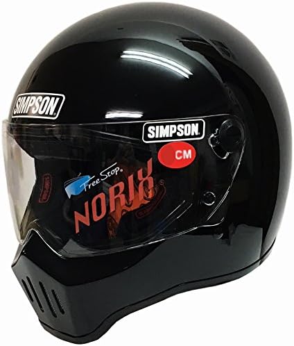 Simpson シンプソン バイクヘルメット 人気ブランド多数対象 フルフェイス 62cm Rx1 ブラック