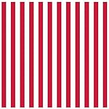 Red Stripe Jumbo Gift Wrap Party Accessory