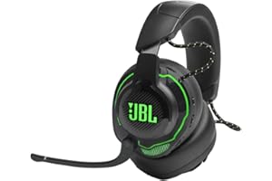 JBL Quantum 910X - Wireless Over-Ear Gaming Headset for Xbox with Head Tracking-Enhanced, Active Noise Cancelling and Bluetooth, QuantumSPATIAL 360, Hi-Res Certified, Low Latency Wireless (Black)