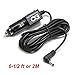EDO Tech® 6-1/2' Long Dc Vehicle Adapter Car Charger Power Cord for Ematic Epd909 Epd707 Ed909 Ed707 Ed929 Portable DVD Player