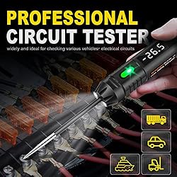 WINAMOO Buzzing 3-72V Digital LED Test Lights for