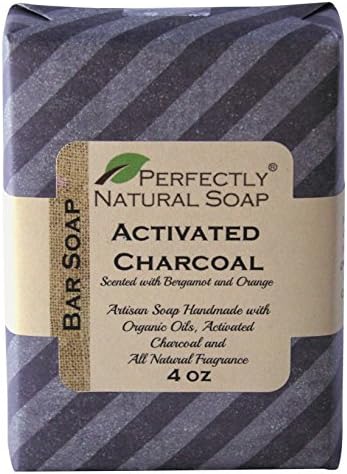 Activated Charcoal All Natural Handmade Bar Soap, 4 oz.