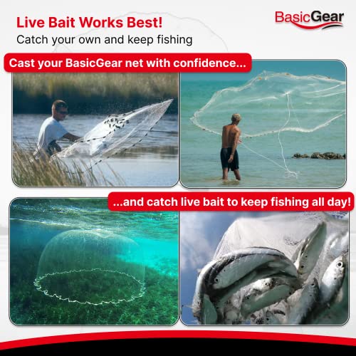 cibee fishing cast net Drasry 1/4 Saltwater for Bait Shirmp Trap Fish Throw Net with Heavy Lead Sinkers. Size 3FT to 10FT Radius Freshwater1/4 Inch Mesh Monofilament Cast Net, 3FT(90cm) Radius Humpback is the newest line of premium cast nets from Lee Fisher Sports Saltwater Fishing Cast Net 5ft