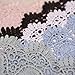 8CM Width Europe Crown Pattern Inelastic Embroidery Lace Trim,Curtain Tablecloth Slipcover Bridal DIY Clothing/Accessories.(4 Yards in one Package) (Navy Blue)