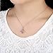 GOXO Bee Pendan 925 Sterling Silver Queen Honey Little Cute Bumblebee Necklace, Cute Honeybee Bracelet Jewelry Gift for Women Girls(bee necklace)