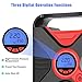 TINMIU Portable Air Compressor Pump - DC 12V Auto Tire Inflator with LED Light - Digital Air Pump for Car - Truck - Bicycle - Balls Toys and Other