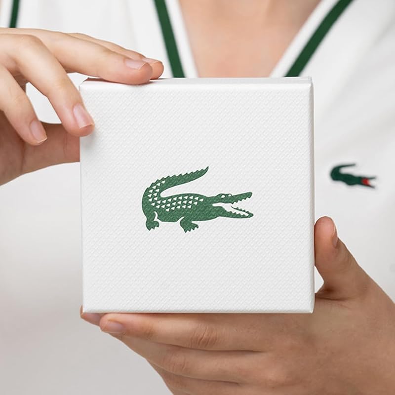 Colar de corrente Lacoste para homem, ARTHOR Collection aço inoxidável, ouro (ouro)