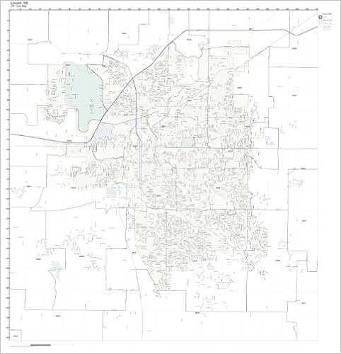 Lincoln Zip Code Map Zip Code Wall Map Of Lincoln, Ne Zip Code Map Not Laminated: Amazon.com:  Office Products