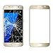 CrazyFire Compatible Samsung Galaxy S7 G930 Gold Front Outer Lens Glass Screen Replacement,Touch Screen Glass Lens Replacement for Samsung Galaxy S7 G930