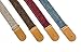 ZEALUX® Ukulele Strap Comfortable Cotton Linen & Leather Adjustable Uke Shoulder Strap Suit For All Ukulele & Little Gruitar (Dark Brown)