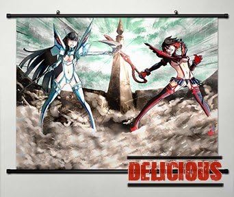 Home Decor Japanese Anime Kill la Kill Matoi Ryuko Whole Poster Wall Scroll Sexy Cosplay 23.6x17.7 Inches P129016001