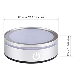 IFOLAINA LED Light Base Lighted Display Stand for