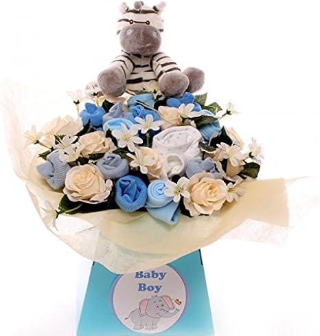 baby boy clothes bouquet