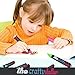 The Crafty Chalker,10 Premium Chalk Markers,Best for Art and Craft,8 Neon Liquid Colors + Black & White Pens,Blackboard Marker for Office Bistro Classroom, Erasable Non-Toxic Marker 100% Guarantee.
