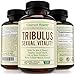 Tribulus Terrestris Sexual Vitality for Men & Women. All Natural Sex Drive Enhancer & Testosterone Booster. Metabolism Supplement That Builds Muscle Fast. Made in the USA