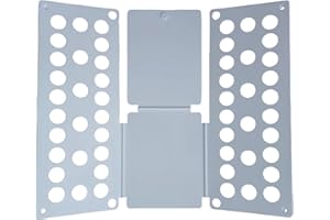 WQQWQQ Kids clothes foldingboard Shirt Folding Board T-Shirt Folding Board T-Shirt File Clothes File Convenient Quick Foldable Tool for Home Storage for Kids Laundry Organizer (grey)