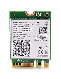 Intel Wireless AC 9260, 2230, 2 x 2 AC + BT, Gigabit, sin vPro