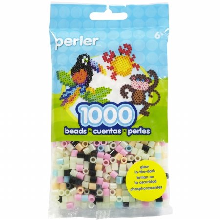 Perler Beads 1000/Pkg-Glow Mix