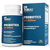 Dr Tobias Probiotics 30 Billion - 10 Strains, Delay Release & Spore Forming Strains - Shelf Stable