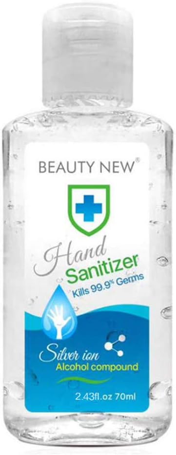 Cysincos 100ML Disposable Hand Sanitizer - Hand Cream, Free Foaming Hand Sanitizer Pump No Rinse, Safe & Health Hand Soap Gel (B, 70ml)