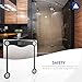 Slim Smart® Bathroom Scale – Best Digital Electronic Scale - Large LCD Display - Automatic Step On Technology w/ Body Fat Measuring - 400 Pound Capacity Weighing Machine