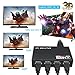 4K HDMI Splitter 1 in 2 3 4 Out 4K@30HZ, WEILIANTE V1.4 HDCP Powered HDMI Splitter with AC Adaptor 1 Input to 4 Outputs, Supports 3D 4K HD1080P for PS4 XboxRoku Blu-Ray Player Apple TV HDTV