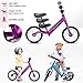 BELEEV Balance Bike(4.3 lbs) Aluminum Alloy, No Pedal Toddler Bike, Adjustable Handlebar and Seat, 110lbs Capacity for Kids Age 18 Months to 5 Year Old (Purple)