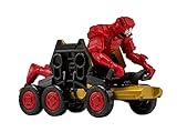 Power Rangers Super Ninja Steel Mega Morph ATV with Red Ranger Vehicles, Red Ranger ATV