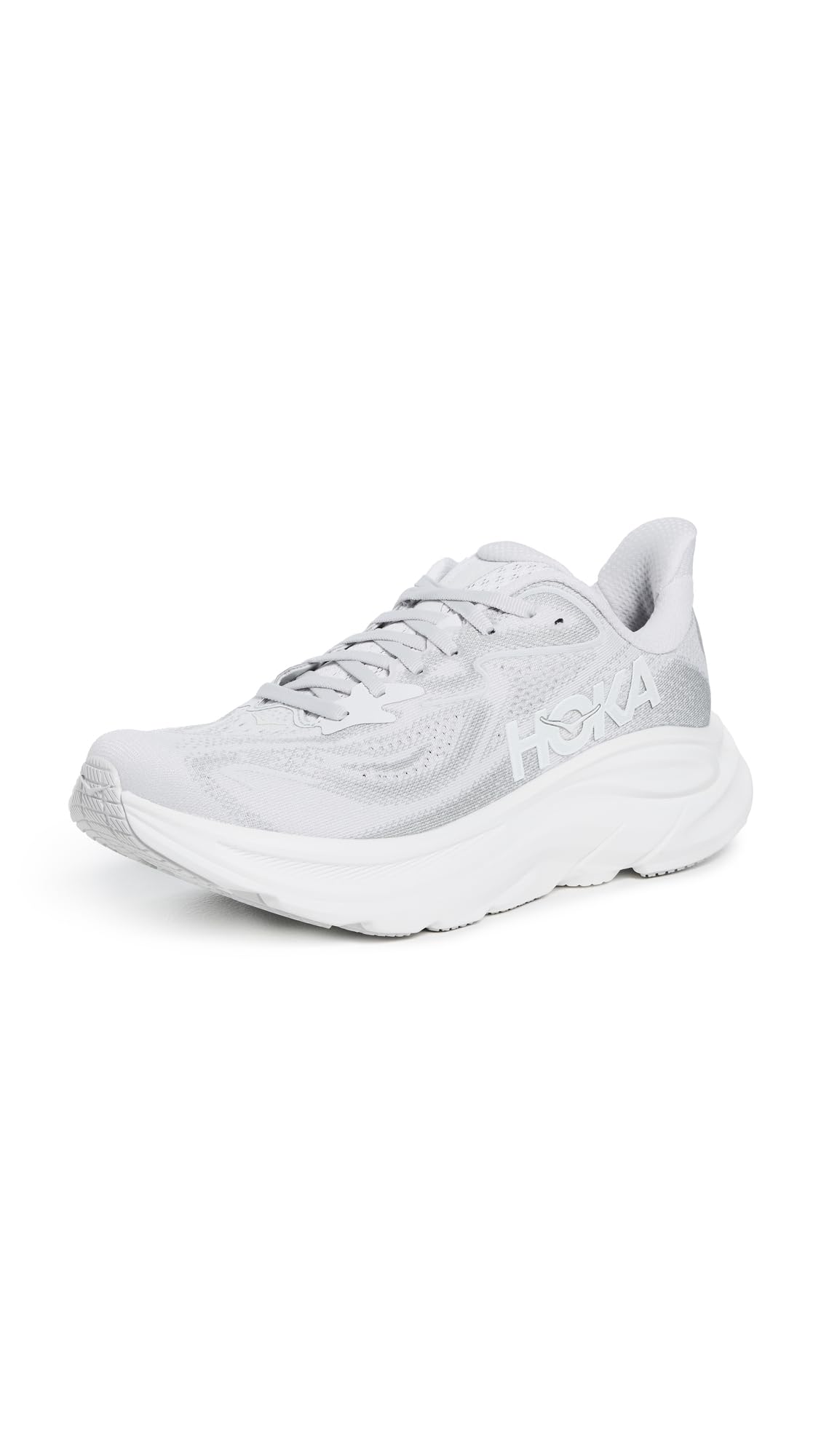 Photo 1 of Hoka Women's Clifton 10 Sneaker, Cosmic Grey/Stardust, 8.5