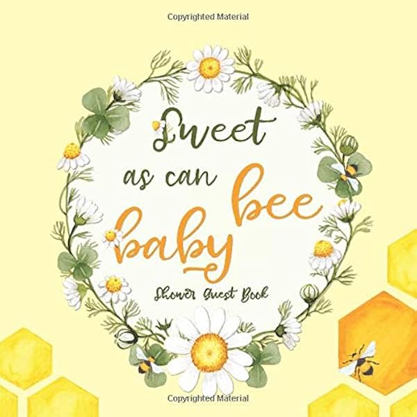 sweet as can bee baby shower favors