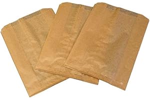 HOSPITAL SPECIALTY CO. KL KRAFT WAXED SANITARY DISPOSAL BAGS, BROWN, 7-1/2 IN. X 3-1/2 IN. X 10 IN., 500 BAGS PER CASE (1/CS)