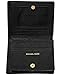 MICHAEL Michael Kors Women's Money Pieces Flap Card Holder, Black, One Size