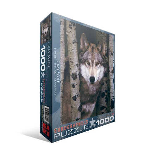 Eurographics Gray Wolf 1000-Piece Puzzle
