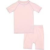VAENAIT BABY Infant Toddler Junior Girls Boys Pajamas Sleepwear Rayon from Bamboo Short Summer Pjs Set 6M-12Y