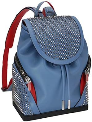 Amazon Christian Louboutin クリスチャン ルブタン バッグ メンズ Explorafunk バックパック リュック Jeans Jeans Gun Metal 0001 U614 並行輸入品 タウンリュック ビジネスリュック