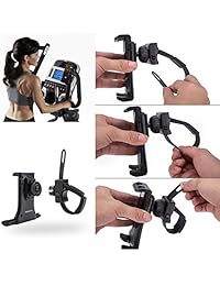 Soporte de tableta AboveTEK para bicicleta de ejercicio, Negro