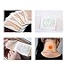 Moxibustion Patch Natural Wormwood Sticker Self-Heating Artemisia Mugwort Moxa Pads (10 Packs)