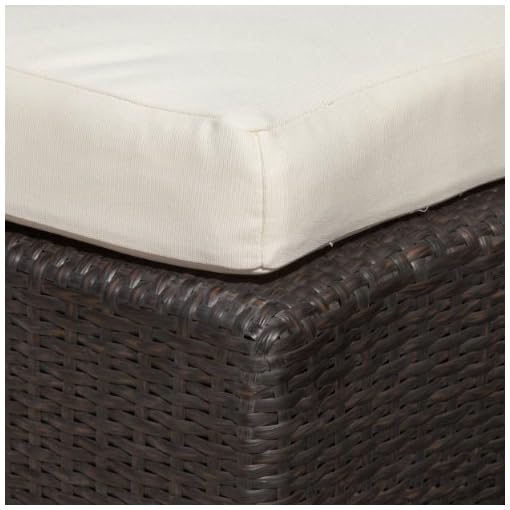 Christopher Knight Home 238170 Bellagio 4Piece Outdoor Daybed