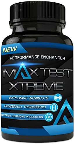 Max Test Xtreme- New Best Selling Performance Enhancer- Explosive Workouts- Powerful Thermogenic- Increase Natural Test Levels